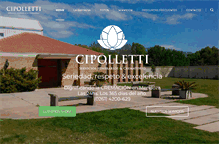 Tablet Screenshot of crematoriocipolletti.com